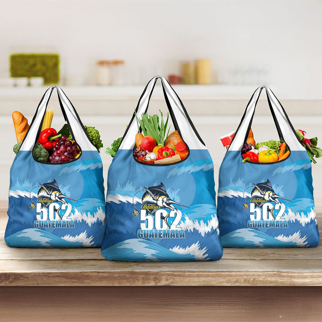 Blue Marlin Fishing Guatemala Grocery Bag Makaira Nigricans 502 Outdoor Hobby
