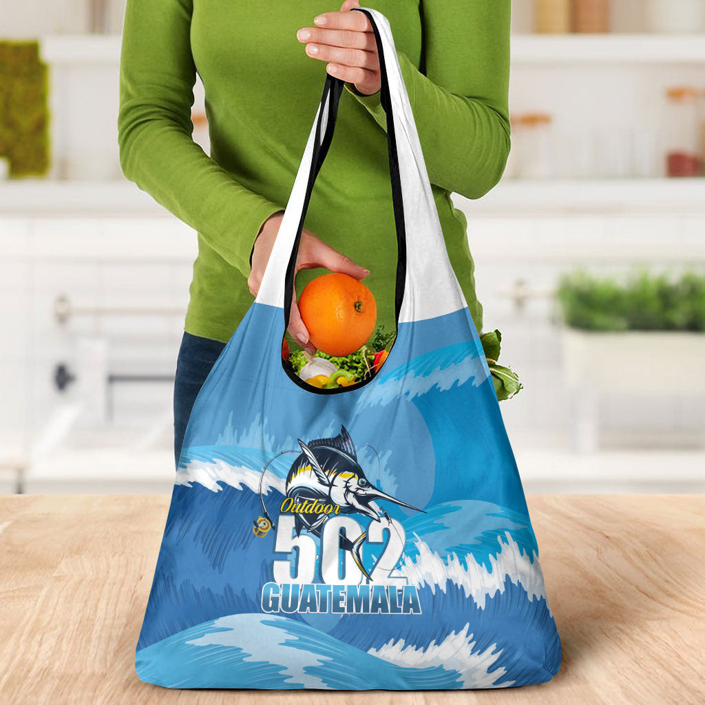 Blue Marlin Fishing Guatemala Grocery Bag Makaira Nigricans 502 Outdoor Hobby