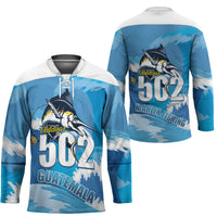 Blue Marlin Fishing Guatemala Hockey Jersey Makaira Nigricans 502 Outdoor Hobby
