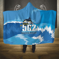 Blue Marlin Fishing Guatemala Hooded Blanket Makaira Nigricans 502 Outdoor Hobby