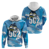 Blue Marlin Fishing Guatemala Hoodie Makaira Nigricans 502 Outdoor Hobby