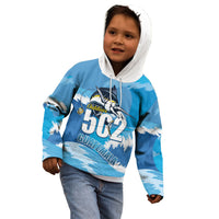 Blue Marlin Fishing Guatemala Kid Hoodie Makaira Nigricans 502 Outdoor Hobby