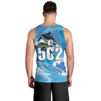 Blue Marlin Fishing Guatemala Men Tank Top Makaira Nigricans 502 Outdoor Hobby