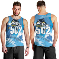 Blue Marlin Fishing Guatemala Men Tank Top Makaira Nigricans 502 Outdoor Hobby