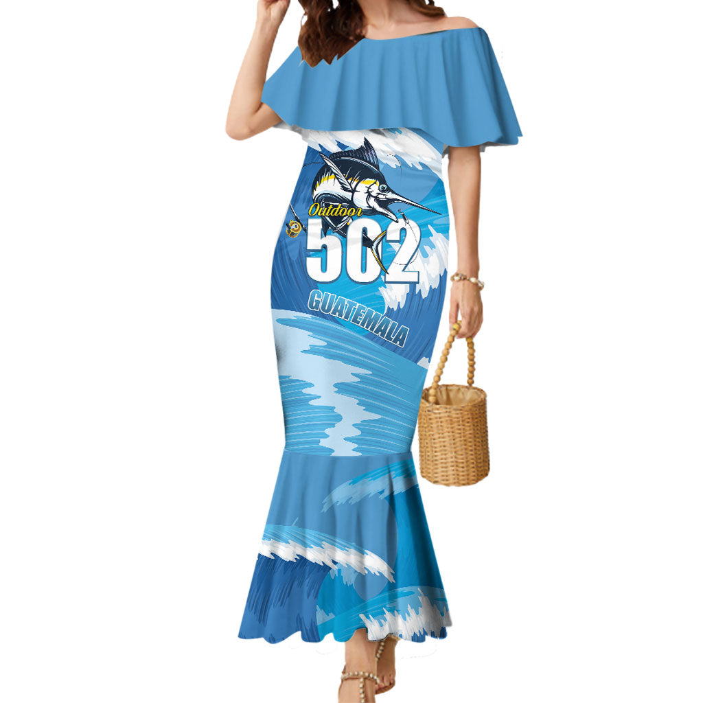 Blue Marlin Fishing Guatemala Mermaid Dress Makaira Nigricans 502 Outdoor Hobby