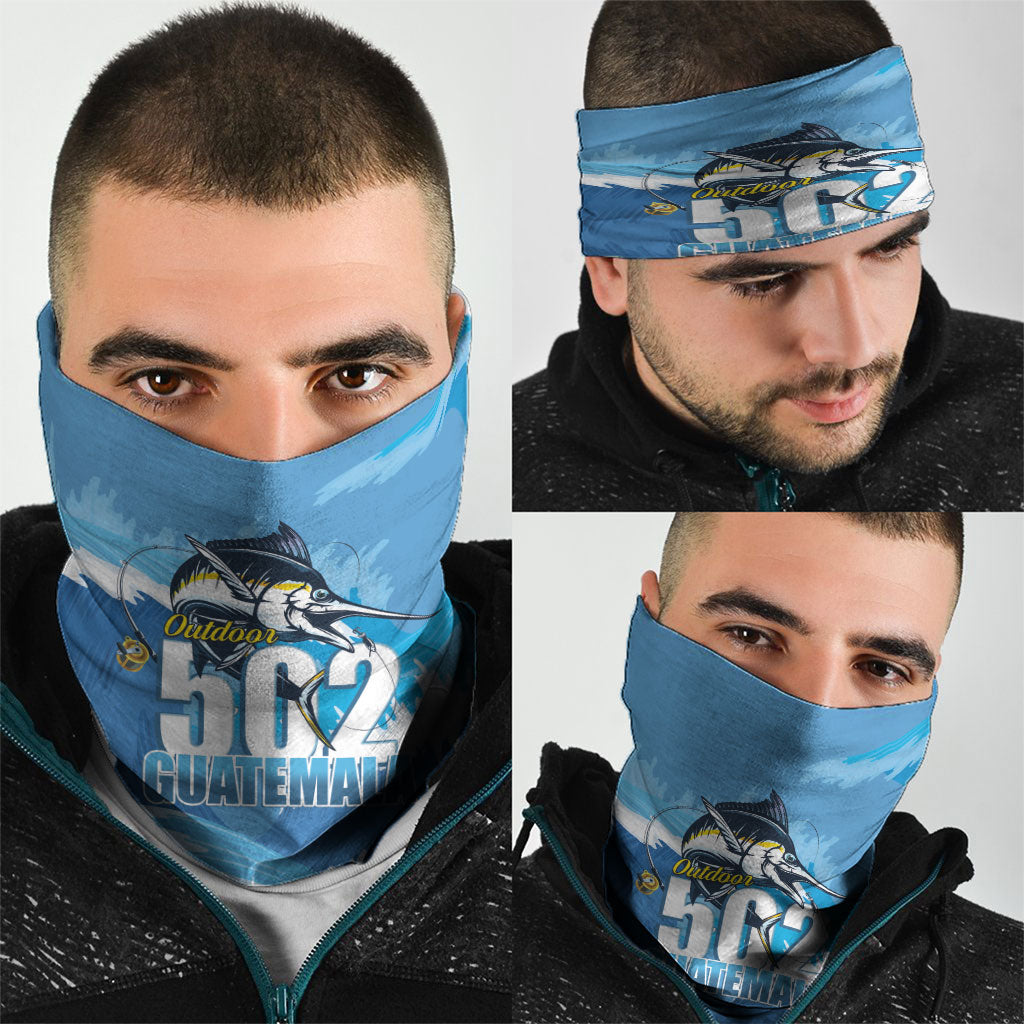 Blue Marlin Fishing Guatemala Neck Gaiter Makaira Nigricans 502 Outdoor Hobby