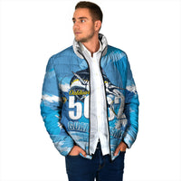 Blue Marlin Fishing Guatemala Padded Jacket Makaira Nigricans 502 Outdoor Hobby