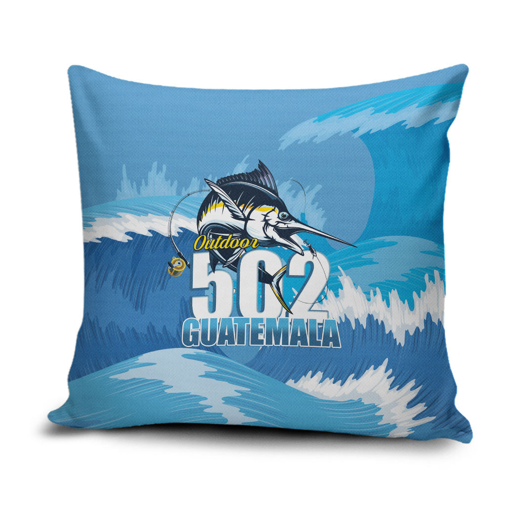 Blue Marlin Fishing Guatemala Pillow Cover Makaira Nigricans 502 Outdoor Hobby