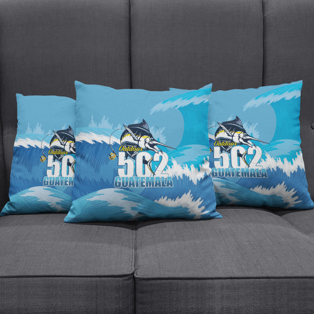 Blue Marlin Fishing Guatemala Pillow Cover Makaira Nigricans 502 Outdoor Hobby