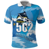 Blue Marlin Fishing Guatemala Polo Shirt Makaira Nigricans 502 Outdoor Hobby