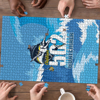 Blue Marlin Fishing Guatemala Puzzle Makaira Nigricans 502 Outdoor Hobby