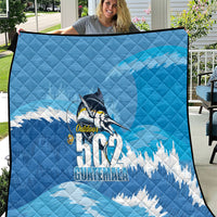 Blue Marlin Fishing Guatemala Quilt Makaira Nigricans 502 Outdoor Hobby
