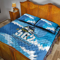 Blue Marlin Fishing Guatemala Quilt Bed Set Makaira Nigricans 502 Outdoor Hobby
