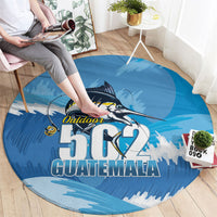 Blue Marlin Fishing Guatemala Round Carpet Makaira Nigricans 502 Outdoor Hobby