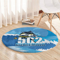 Blue Marlin Fishing Guatemala Round Carpet Makaira Nigricans 502 Outdoor Hobby