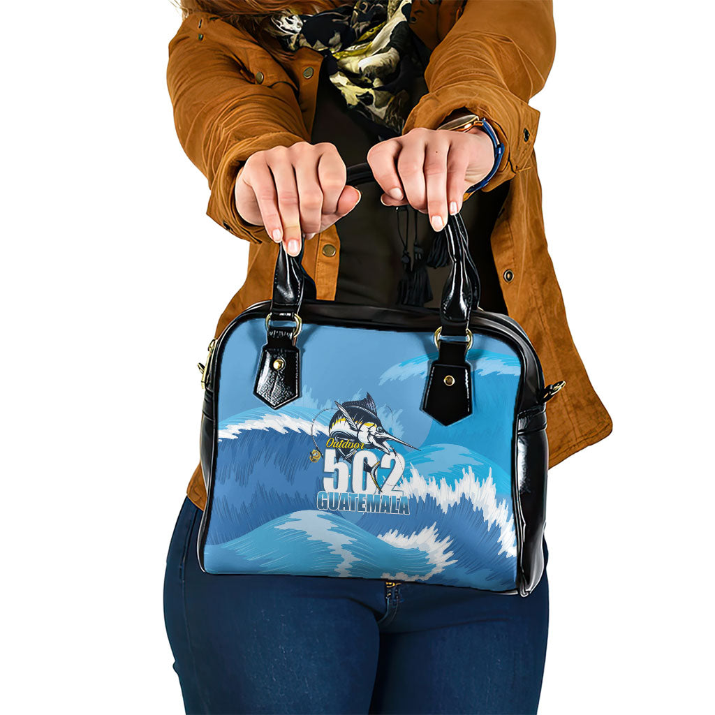 Blue Marlin Fishing Guatemala Shoulder Handbag Makaira Nigricans 502 Outdoor Hobby