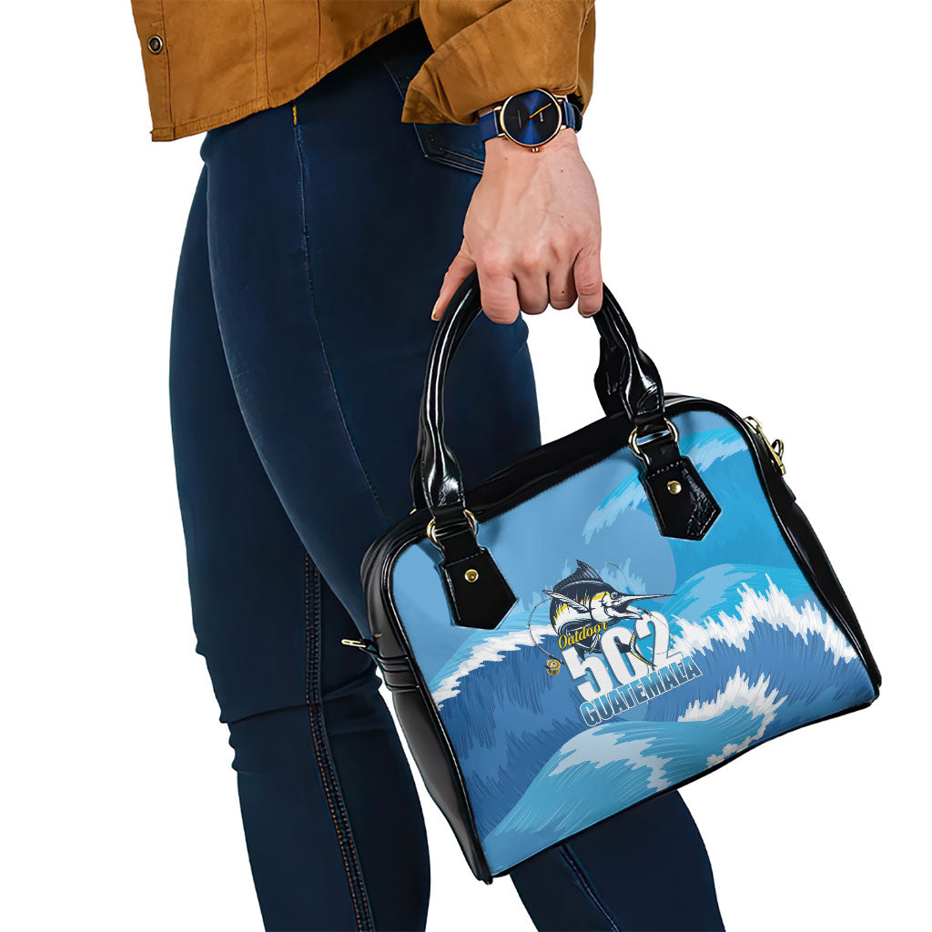 Blue Marlin Fishing Guatemala Shoulder Handbag Makaira Nigricans 502 Outdoor Hobby