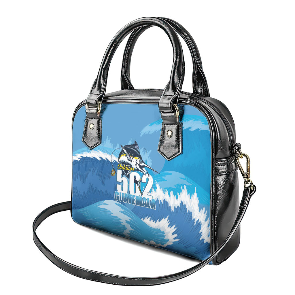 Blue Marlin Fishing Guatemala Shoulder Handbag Makaira Nigricans 502 Outdoor Hobby