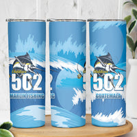 Blue Marlin Fishing Guatemala Skinny Tumbler Makaira Nigricans 502 Outdoor Hobby