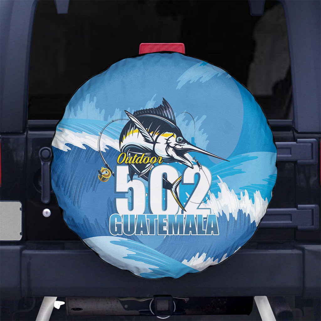 Blue Marlin Fishing Guatemala Spare Tire Cover Makaira Nigricans 502 Outdoor Hobby