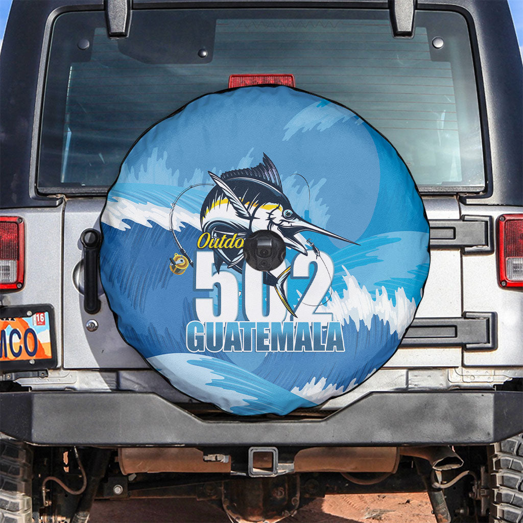 Blue Marlin Fishing Guatemala Spare Tire Cover Makaira Nigricans 502 Outdoor Hobby