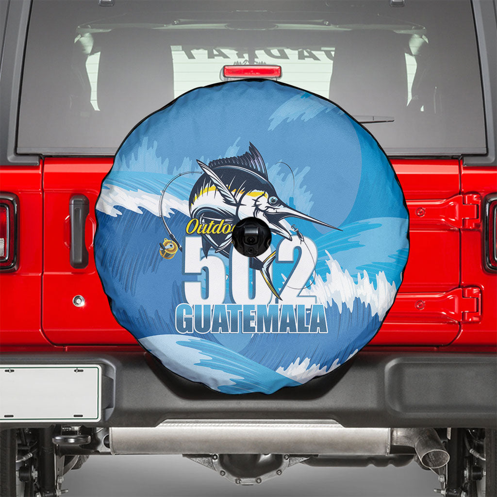 Blue Marlin Fishing Guatemala Spare Tire Cover Makaira Nigricans 502 Outdoor Hobby