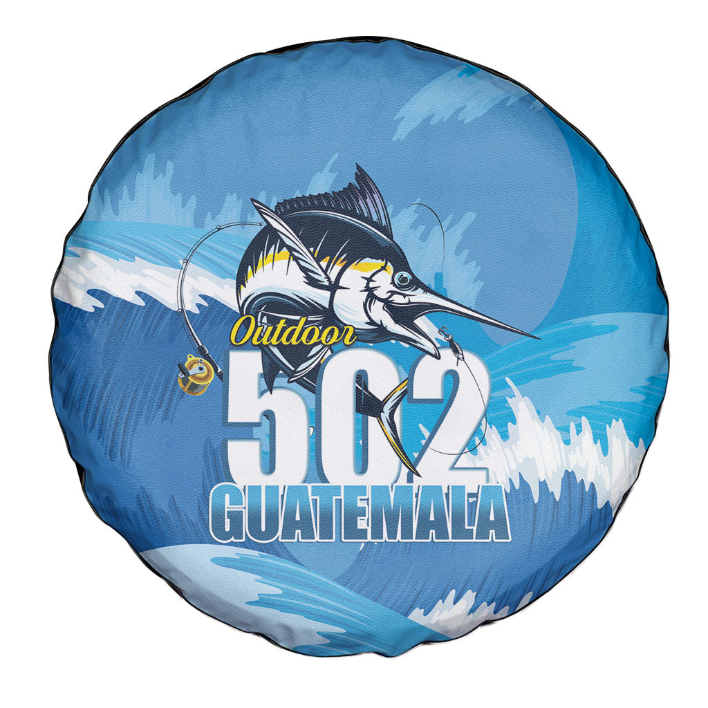 Blue Marlin Fishing Guatemala Spare Tire Cover Makaira Nigricans 502 Outdoor Hobby