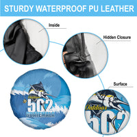 Blue Marlin Fishing Guatemala Spare Tire Cover Makaira Nigricans 502 Outdoor Hobby