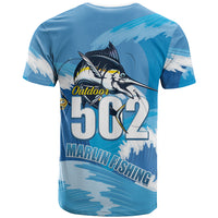Blue Marlin Fishing Guatemala T Shirt Makaira Nigricans 502 Outdoor Hobby