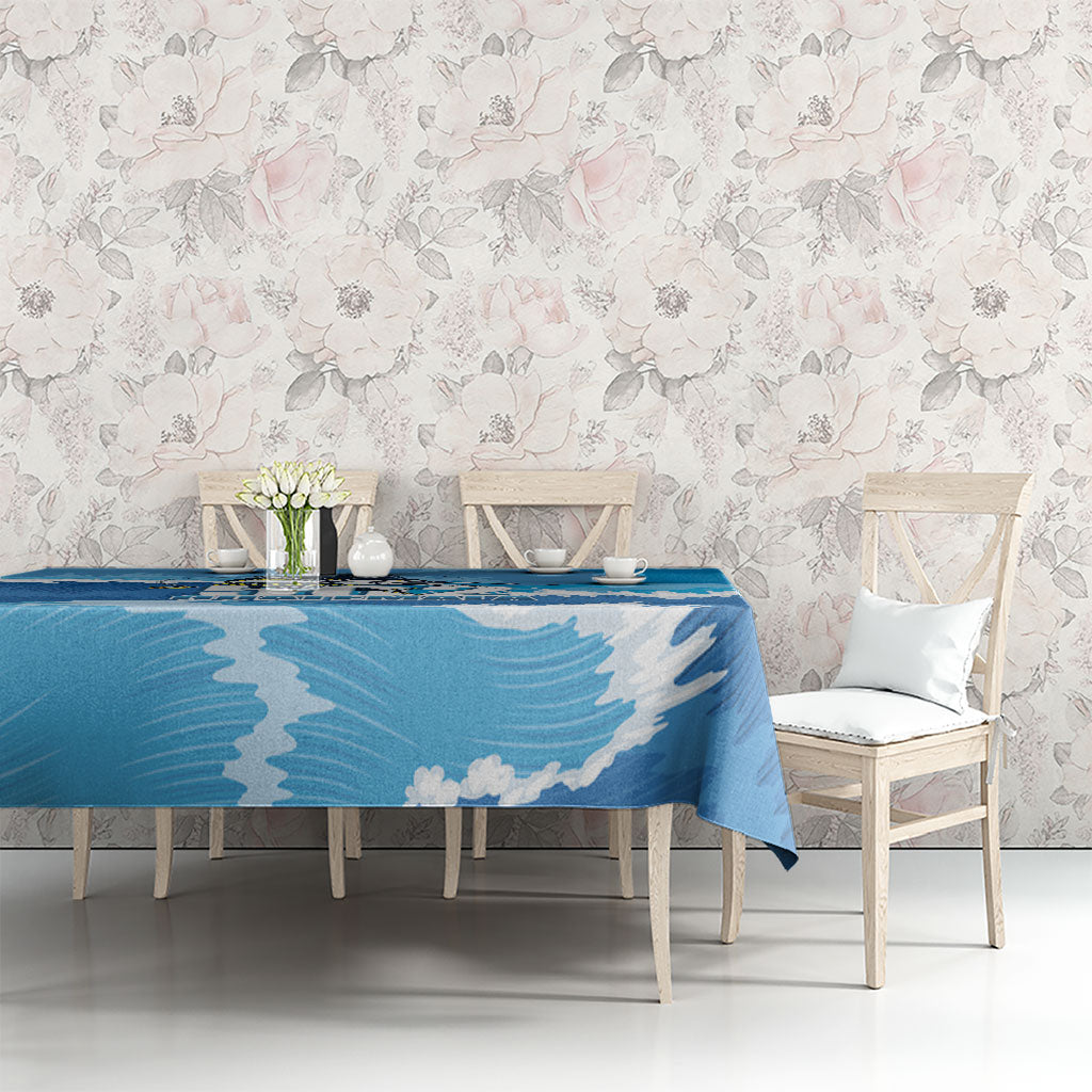 Blue Marlin Fishing Guatemala Tablecloth Makaira Nigricans 502 Outdoor Hobby