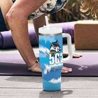 Blue Marlin Fishing Guatemala Tumbler With Handle Makaira Nigricans 502 Outdoor Hobby
