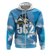 Blue Marlin Fishing Guatemala Zip Hoodie Makaira Nigricans 502 Outdoor Hobby