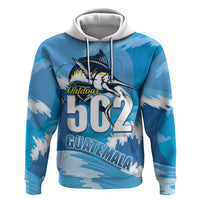 Blue Marlin Fishing Guatemala Zip Hoodie Makaira Nigricans 502 Outdoor Hobby