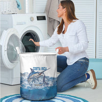 Blue Marlin Fishing Costa Rica Laundry Basket Makaira Nigricans Deep Sea Fishing