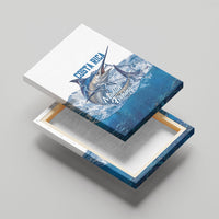 Blue Marlin Fishing Costa Rica Canvas Wall Art Makaira Nigricans Deep Sea Fishing