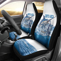 Blue Marlin Fishing Costa Rica Car Seat Cover Makaira Nigricans Deep Sea Fishing
