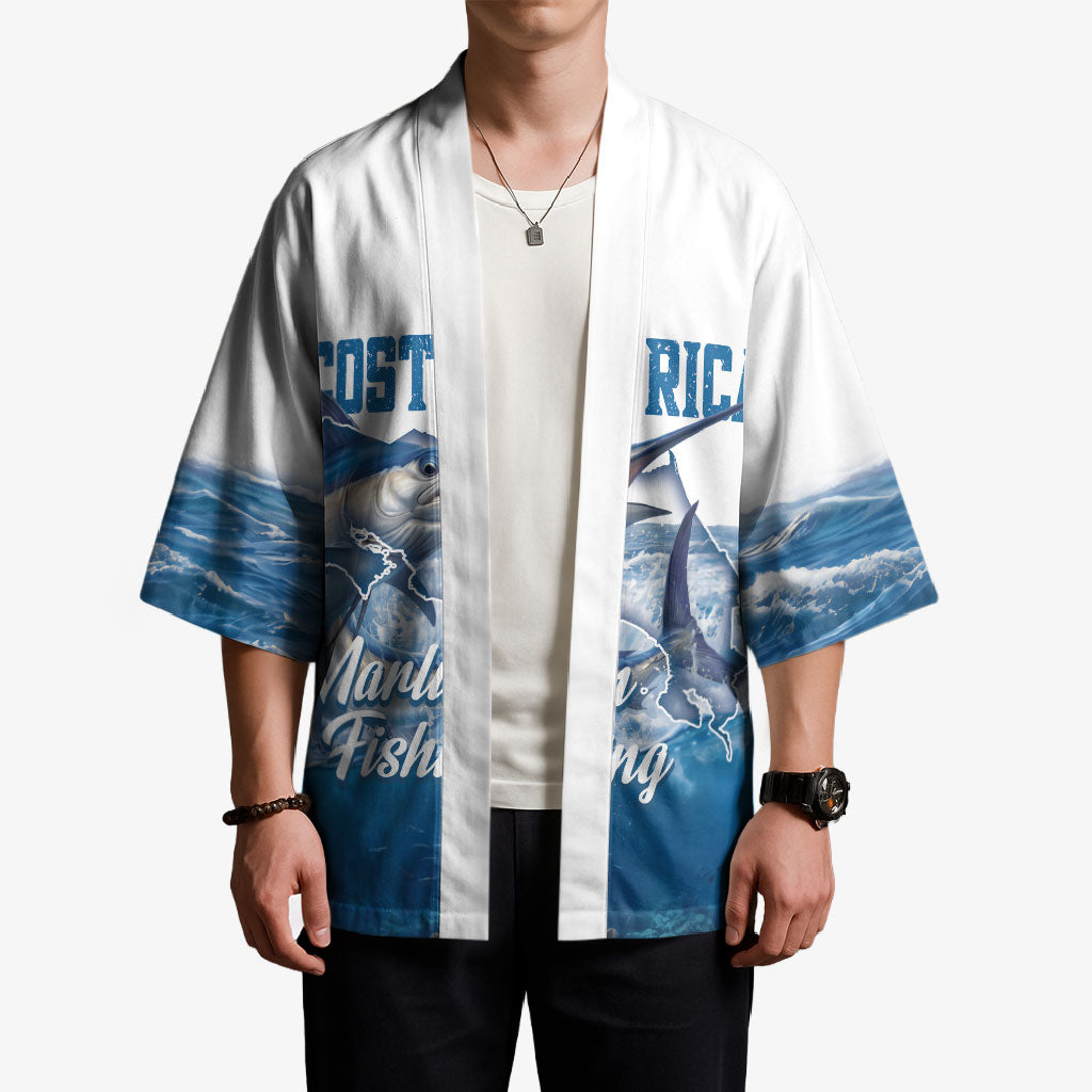 Blue Marlin Fishing Costa Rica Kimono Makaira Nigricans Deep Sea Fishing