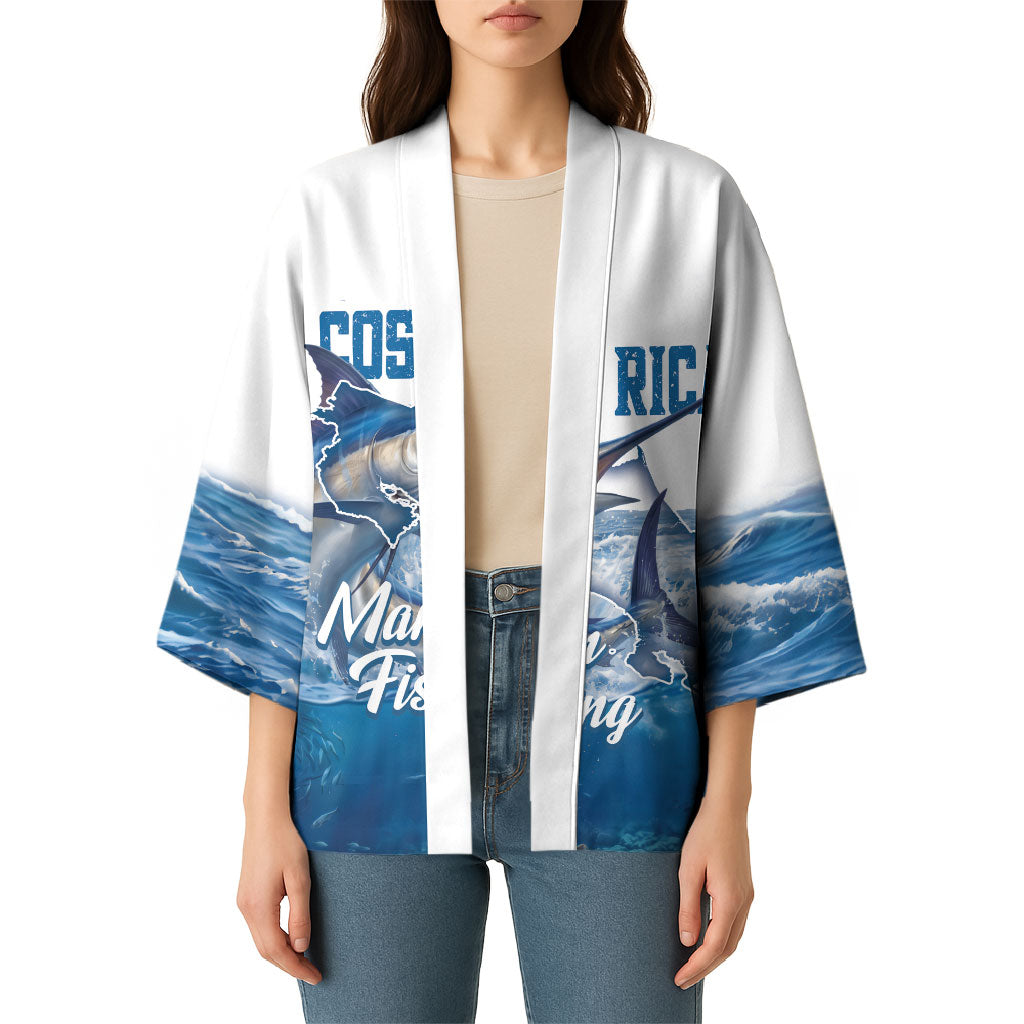 Blue Marlin Fishing Costa Rica Kimono Makaira Nigricans Deep Sea Fishing