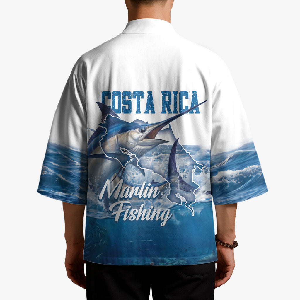 Blue Marlin Fishing Costa Rica Kimono Makaira Nigricans Deep Sea Fishing