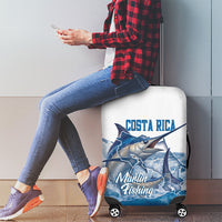 Blue Marlin Fishing Costa Rica Luggage Cover Makaira Nigricans Deep Sea Fishing