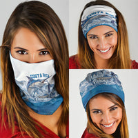 Blue Marlin Fishing Costa Rica Neck Gaiter Makaira Nigricans Deep Sea Fishing