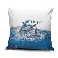Blue Marlin Fishing Costa Rica Pillow Cover Makaira Nigricans Deep Sea Fishing