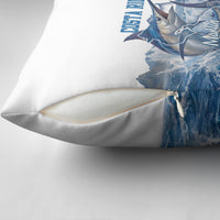Blue Marlin Fishing Costa Rica Pillow Cover Makaira Nigricans Deep Sea Fishing