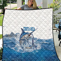 Blue Marlin Fishing Costa Rica Quilt Makaira Nigricans Deep Sea Fishing