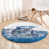 Blue Marlin Fishing Costa Rica Round Carpet Makaira Nigricans Deep Sea Fishing