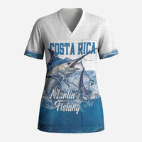 Blue Marlin Fishing Costa Rica Scrub Top Makaira Nigricans Deep Sea Fishing