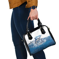 Blue Marlin Fishing Costa Rica Shoulder Handbag Makaira Nigricans Deep Sea Fishing