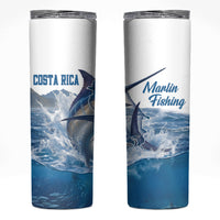 Blue Marlin Fishing Costa Rica Skinny Tumbler Makaira Nigricans Deep Sea Fishing