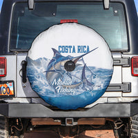 Blue Marlin Fishing Costa Rica Spare Tire Cover Makaira Nigricans Deep Sea Fishing