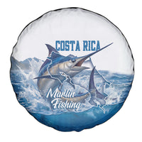 Blue Marlin Fishing Costa Rica Spare Tire Cover Makaira Nigricans Deep Sea Fishing
